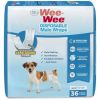 Four Paws Wee Wee Disposable Male Dog Wraps X-Small/Small - 36 count