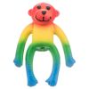 Lil Pals Latex Monkey Dog Toy - Assorted Colors - 4" Long