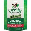 Greenies Regular Dental Dog Treats - 6 count