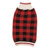 Fashion Pet Plaid Dog Sweater - Red - Large (19"-24" Neck to Tail)